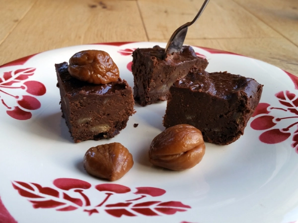 Brownies aux châtaignes