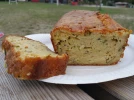 Cake courgettes basilic parmesan