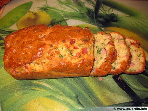 Cake au jambon