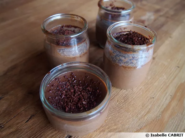 Crème dessert chocolat sarrasin