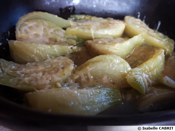 Fenouil gratiné au parmesan
