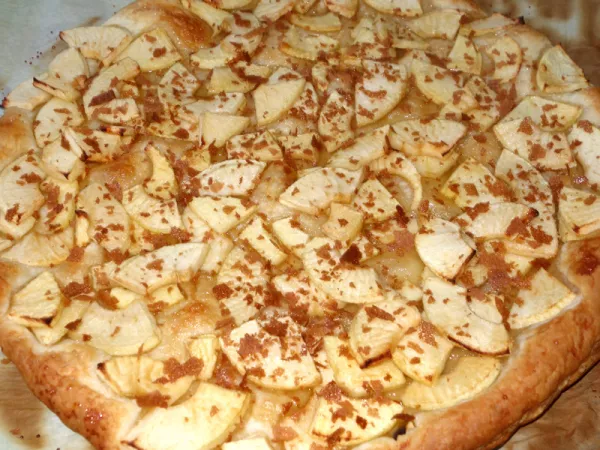 Feuilleté aux pommes & cannelle