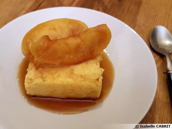Flan de pommes aux épices