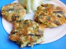 Galettes poireaux chorizo