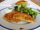 Galettes de quinoa et lentilles corail aux lgumes