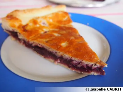 G�teau basque aux cerises (version express)