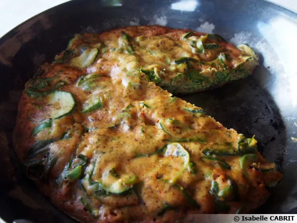 Gteau courgette/amarante cuit  la pole