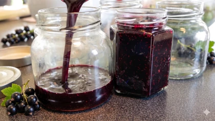 Gel�e de cassis 3 minutes