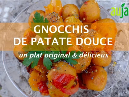 Gnocchis de patate douce