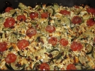 Gratin de lgumes  la Feta