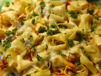 Gratin de P�tes au thon