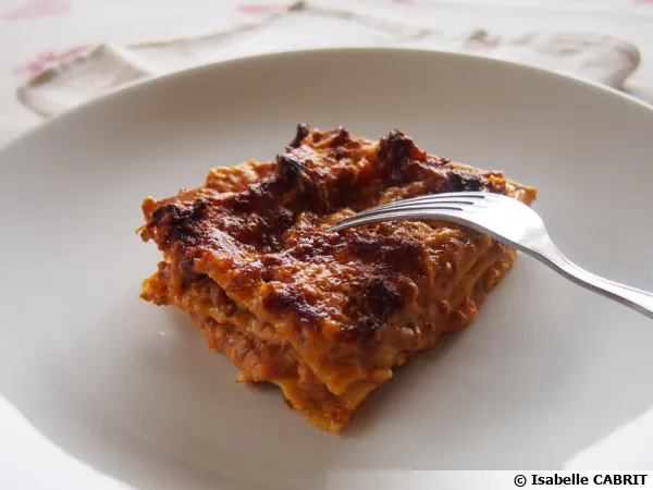 Lasagnes  la bolognaise