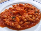 Mijot d'haricots blancs et patates douces