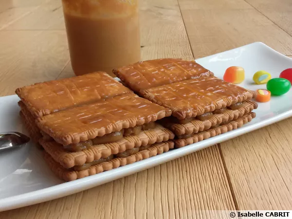 Millefeuille de petits beurre