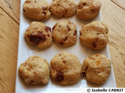 Mini cookies sal�s aux tomates s�ch�es