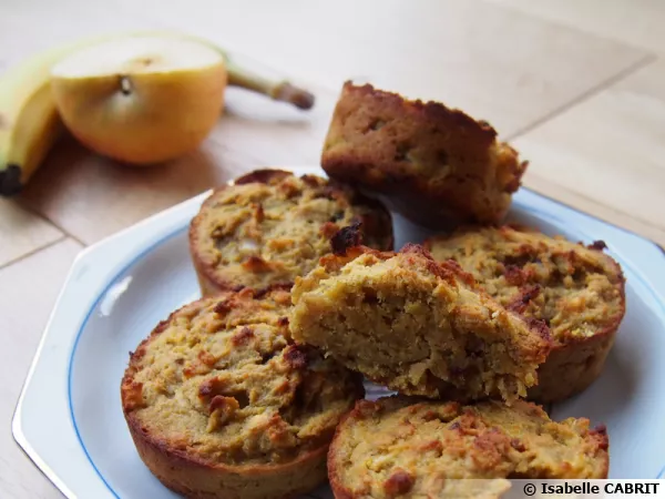 Mini-gteaux  la banane