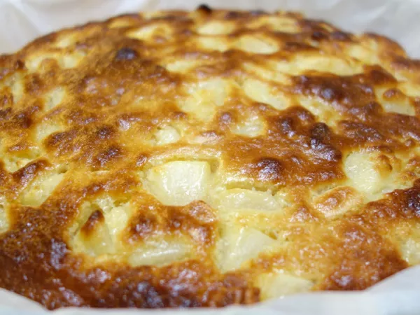 Moelleux aux poires & amandes