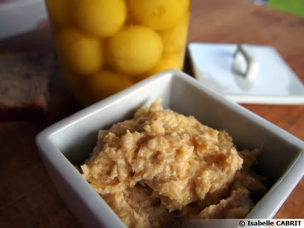 Mousse de thon et citrons confits