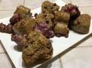 Muffins aux topinambours et noisettes