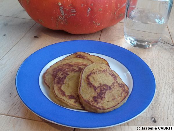 Pancakes sucrés à la courge