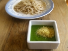 Pesto d'pinard aux amandes et ssame