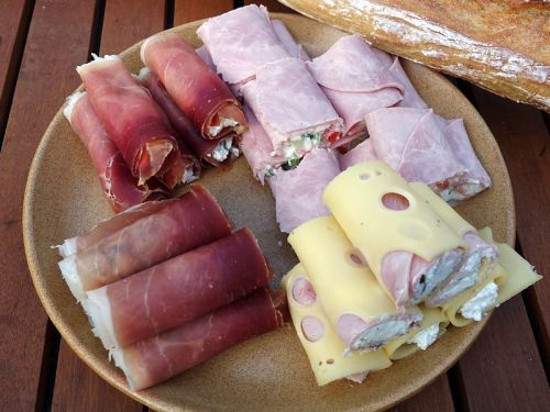 Rouleaux de jambon pour la boîte à lunch – Brandt Meats