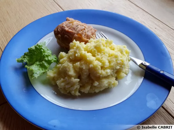 Purée de pommes de terre à l'huile d'olive