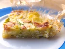 Quiche courgettes & pommes de terre sans p�te