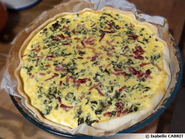 Quiche à l'oseille