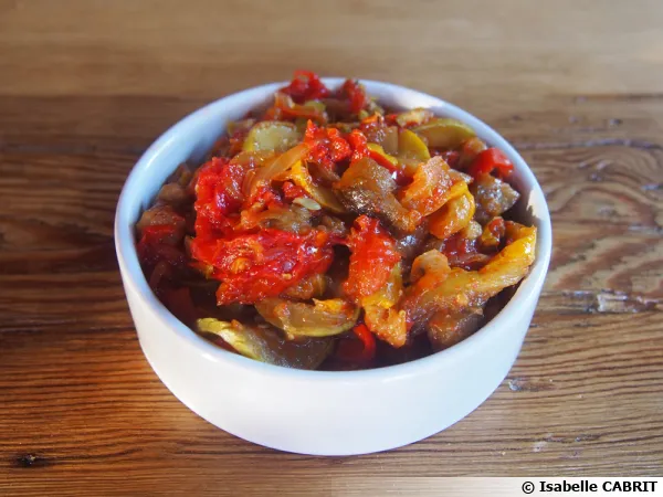 Ratatouille cuite au four