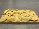 Raviolis mozzarella et pesto