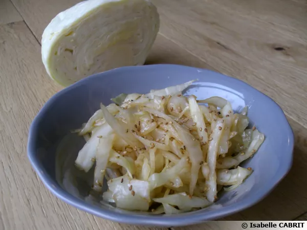 Salade de chou cru à la japonaise