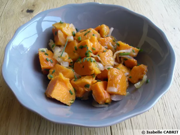 Salade frache de patates douces