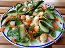 Salade aux noix de saint jacques