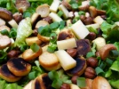 Salade Quenelle-Comt�-Noisettes