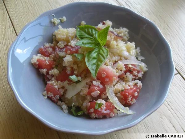 Salade de quinoa aux fruits d't