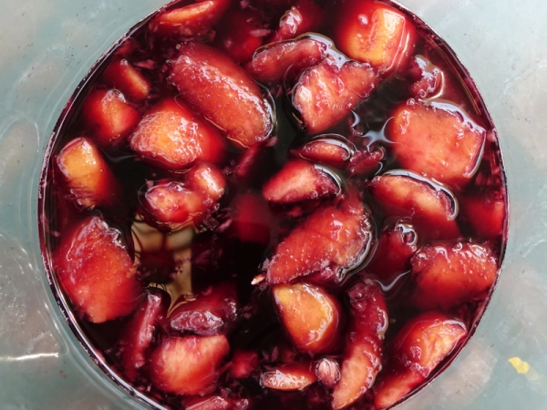 Sangria aux fruits d't