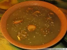 Soupe aux fanes de radis