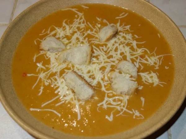 Soupe poireaux, carottes & pommes de terre