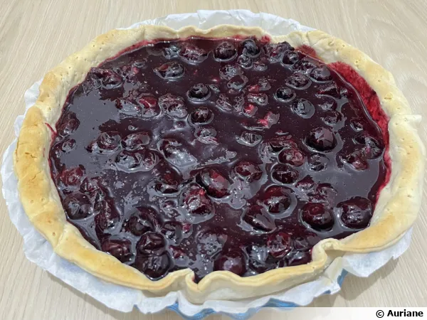 Tarte aux myrtilles