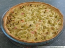 Tarte  la rhubarbe