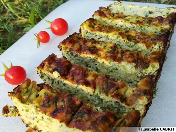 Terrine de courgette à la menthe