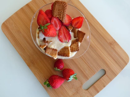 Tiramisu fraise-speculoos
