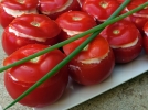 Tomates farcies au chvre frais