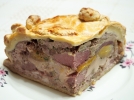 Tourte de Nol au foie gras et magret de canard*
