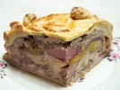 Tourte de No�l au foie gras et magret : la recette festive qui r�gale 12 convives