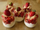 Verrines aux Fraises