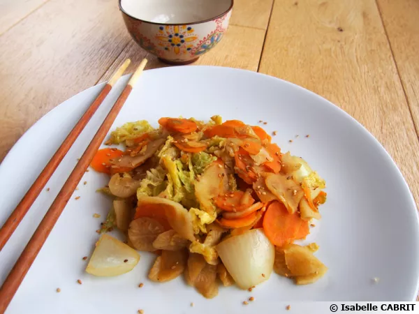 Wok de lgumes d'hiver
