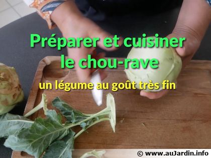 Pr�parer et cuisiner le chou rave