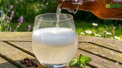 Limonade de fleurs de sureau noir ferment�e, le champagne des f�es !